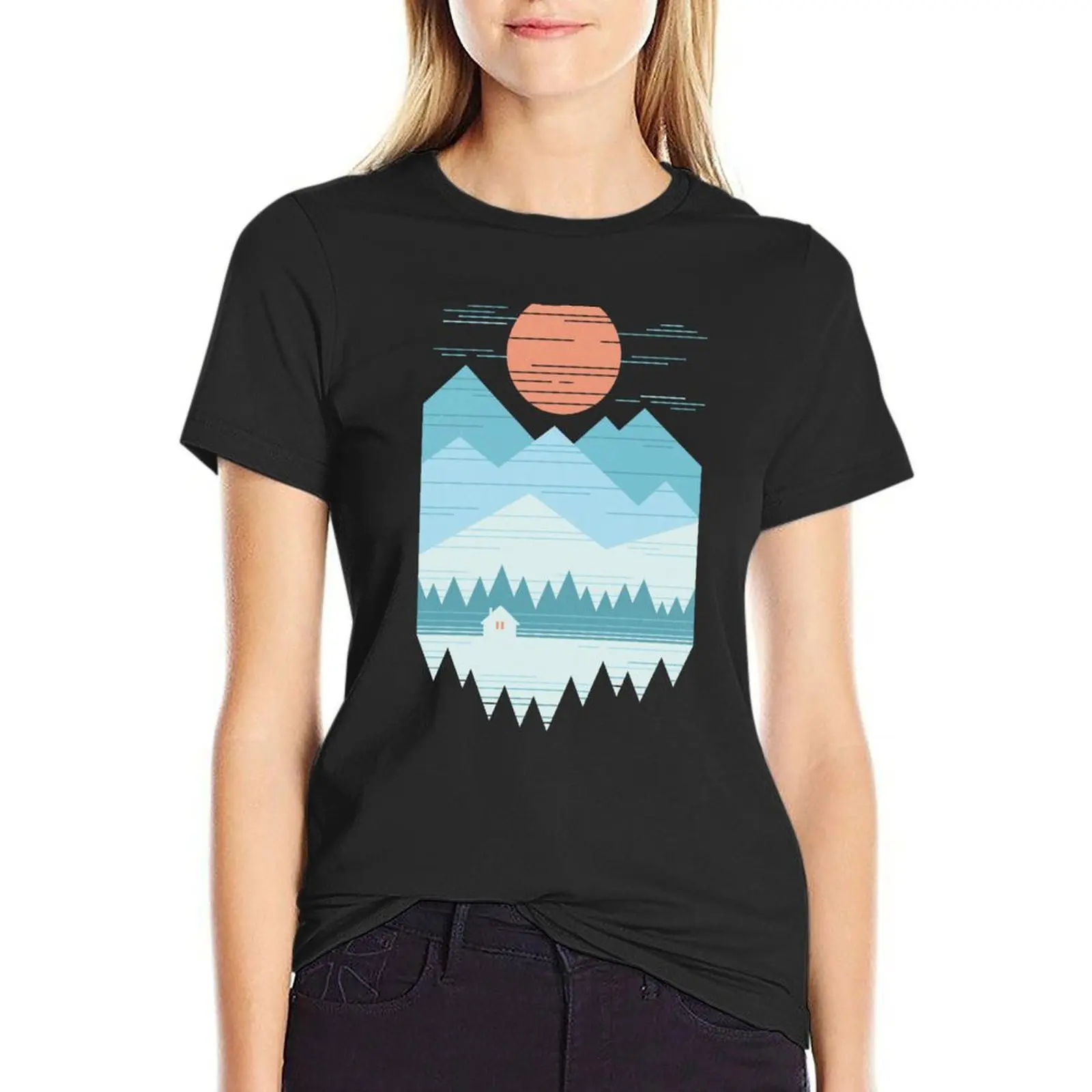 Cabin In The Snow T-Shirt Top Women Woman clothing Womens clothing T-shirts for Women
Cabin In The Snow T-Shirt Top Women Woman clothing Womens clothing T-shirts for Women