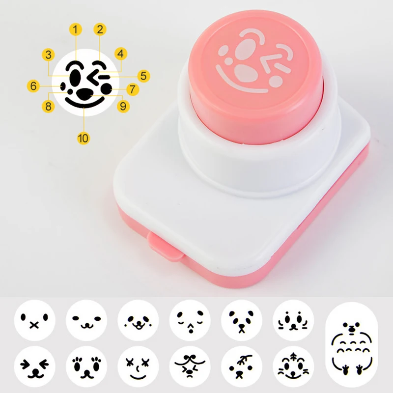 Rice Ball Molds DIY Seaweed Nori Punch Cutter Smile Face Cartoon Rice Ball Onigiri Mould Embossing Device Sushi Mold Bento Decor
Rice Ball Molds DIY Seaweed Nori Punch Cutter Smile Face Cartoon Rice Ball Onigiri Mould Embossing Device Sushi Mold Bento Decor