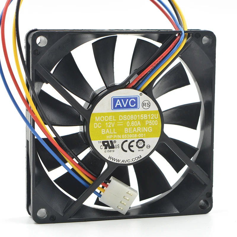 80 мм PWM чехол охлаждающий вентилятор s Для AVC DS08015B12U 80*80*15 12 В 0.60A Вентилятор охлаждения компьютера
80 мм PWM чехол охлаждающий вентилятор s Для AVC DS08015B12U 80*80*15 12 В 0.60A Вентилятор охлаждения компьютера