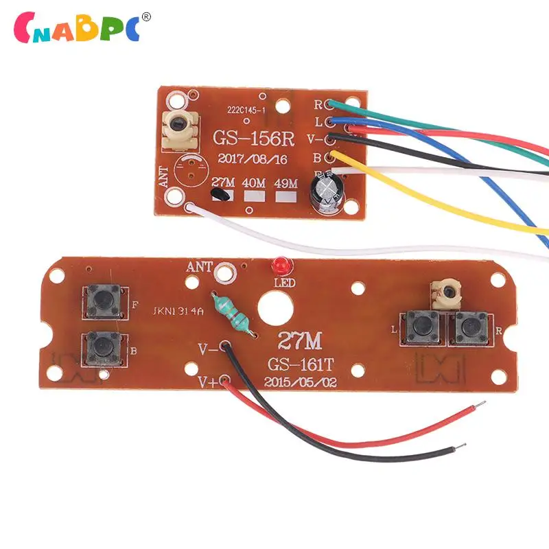1set 4CH RC Car Remote Control 27MHz Circuit PCB Transmitter and Receiver Board with Antenna Radio System
1set 4CH RC Car Remote Control 27MHz Circuit PCB Transmitter and Receiver Board with Antenna Radio System