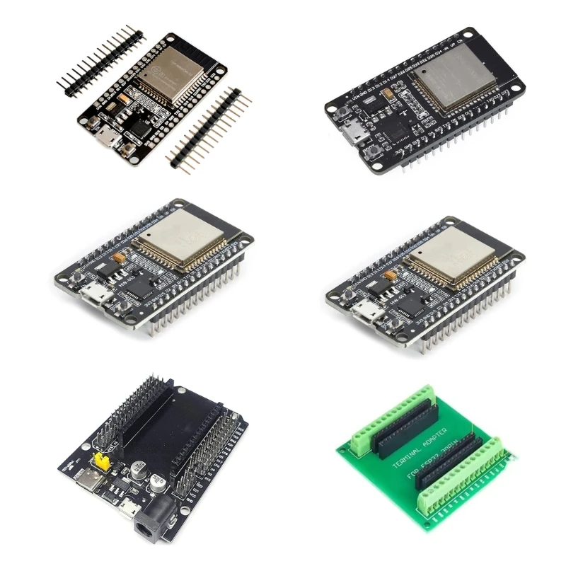 ESPWROOM32 Board Development Board 2.4GHz DualCore WiFi +Bluetooth-compatible 2 Function Microcontroller
ESPWROOM32 Board Development Board 2.4GHz DualCore WiFi +Bluetooth-compatible 2 Function Microcontroller