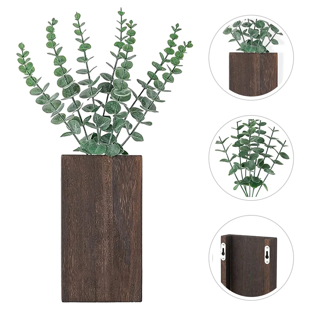 Wooden Flower Pot Home Decor Artificial Plant Fake Hanging Basket Simulation Plants Farmhouse Decoration
Wooden Flower Pot Home Decor Artificial Plant Fake Hanging Basket Simulation Plants Farmhouse Decoration