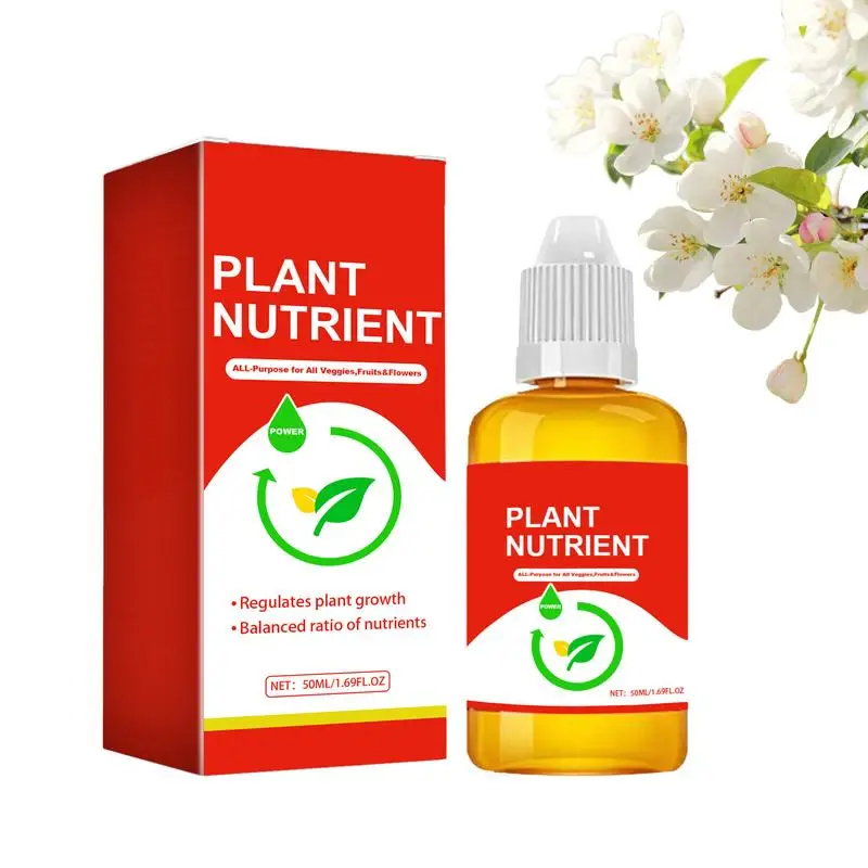 Plant Growth Nutrient 50ml Liquid Plant Fertilizer Hydroponic Nutrients Plant Food For Hydroponics Plant Food All-Purpose Indoor
Plant Growth Nutrient 50ml Liquid Plant Fertilizer Hydroponic Nutrients Plant Food For Hydroponics Plant Food All-Purpose Indoor