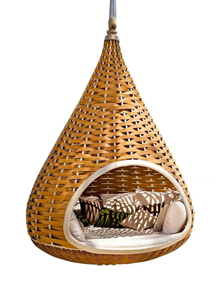 Hanging blue cradle lazy rattan courtyard balcony hammock indoor bird's nest hanging chair swing
Hanging blue cradle lazy rattan courtyard balcony hammock indoor bird's nest hanging chair swing