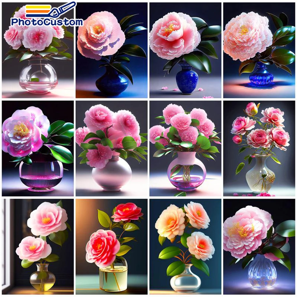 PhotoCustom Painting By Number Flower On Canvas HandPainted Painting Art Gift DIY Pictures By Number For Adults Kits Home Decor
PhotoCustom Painting By Number Flower On Canvas HandPainted Painting Art Gift DIY Pictures By Number For Adults Kits Home Decor