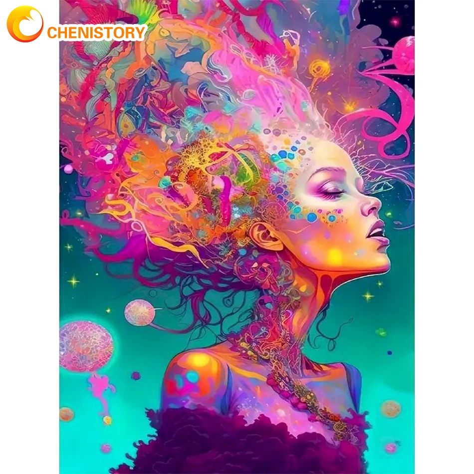 CHENISTORY 60x75cm Painting By Numbers Handpainted Abstract Women Number Painting Figure DIY Paint for Adults Crafts Home Decor
CHENISTORY 60x75cm Painting By Numbers Handpainted Abstract Women Number Painting Figure DIY Paint for Adults Crafts Home Decor