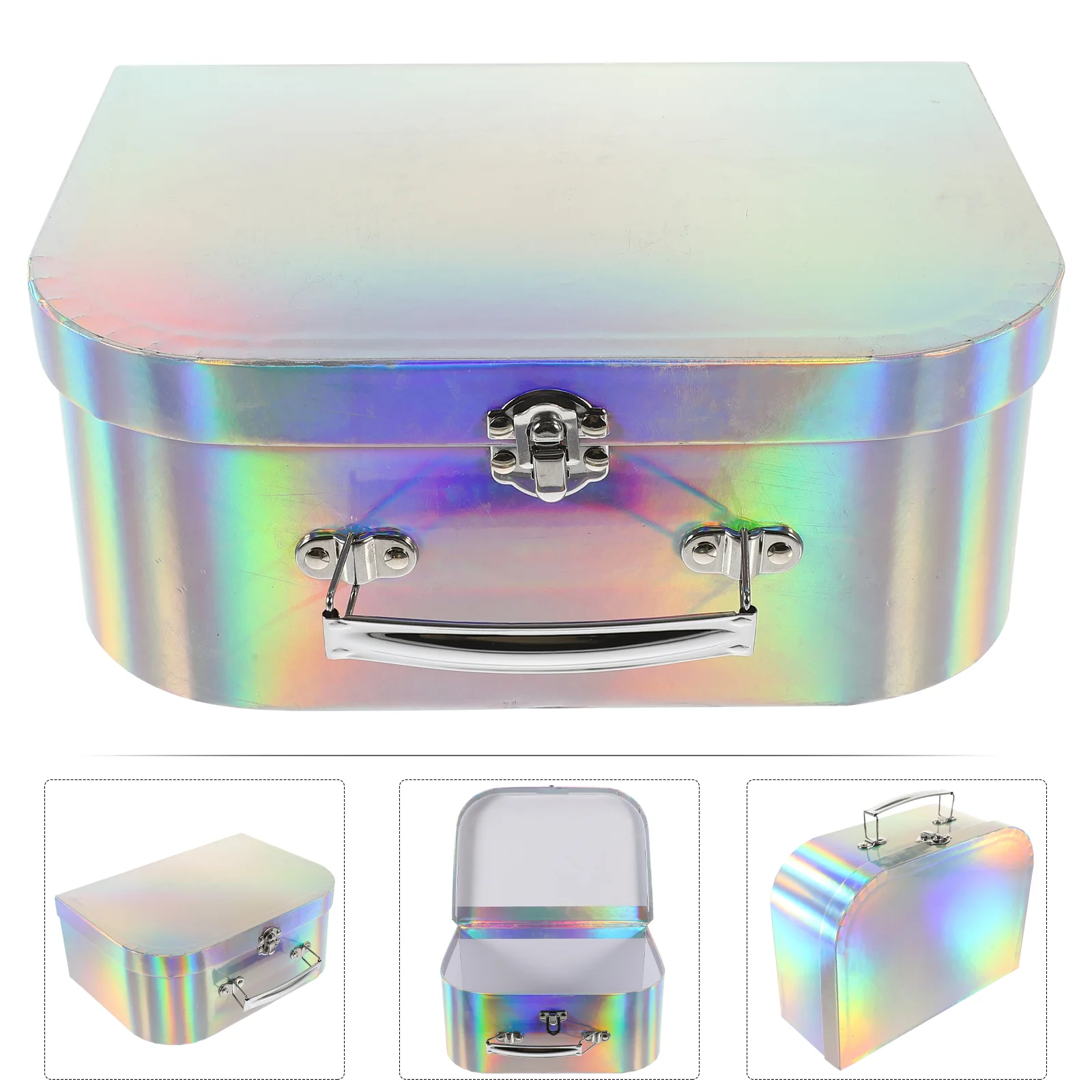 Portable Storage Box Paper Suitcase Wedding Party Supplies Small Present Vintage Decor
Portable Storage Box Paper Suitcase Wedding Party Supplies Small Present Vintage Decor
