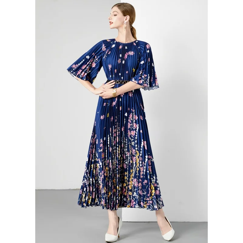 2023 New Fashion Versatile Print Dress Women's Autumn Vintage Round Neck 5/4 Sleeve Loose Fit Casual Holiday Dress Vestidos
2023 New Fashion Versatile Print Dress Women's Autumn Vintage Round Neck 5/4 Sleeve Loose Fit Casual Holiday Dress Vestidos