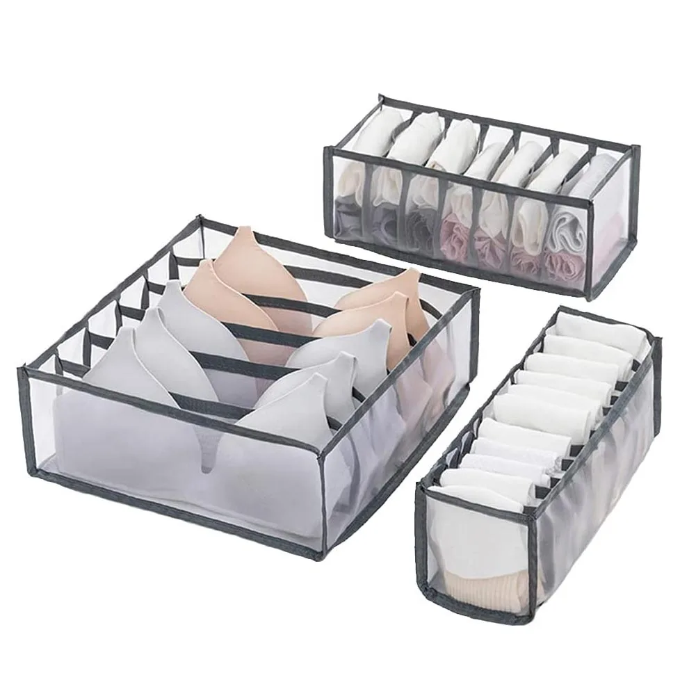 Underwear Bra Organizer Storage Box Panties Socks Storage Boxes Wardrobe Clothes Organizer Drawers Separator Boxes
Underwear Bra Organizer Storage Box Panties Socks Storage Boxes Wardrobe Clothes Organizer Drawers Separator Boxes