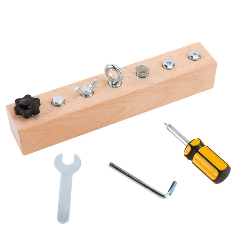 Montessori Screwdriver Board Set Toy for 3 4 5 Years Old Kids and Toddlers Fine Motor Skills STEM Learning Toy
Montessori Screwdriver Board Set Toy for 3 4 5 Years Old Kids and Toddlers Fine Motor Skills STEM Learning Toy
