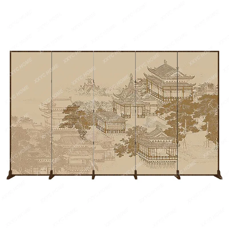 Solid Wood Subareas Screens Building Attic Mobile Blocking Tea Room Entrance Decoration Accordion Partition
Solid Wood Subareas Screens Building Attic Mobile Blocking Tea Room Entrance Decoration Accordion Partition