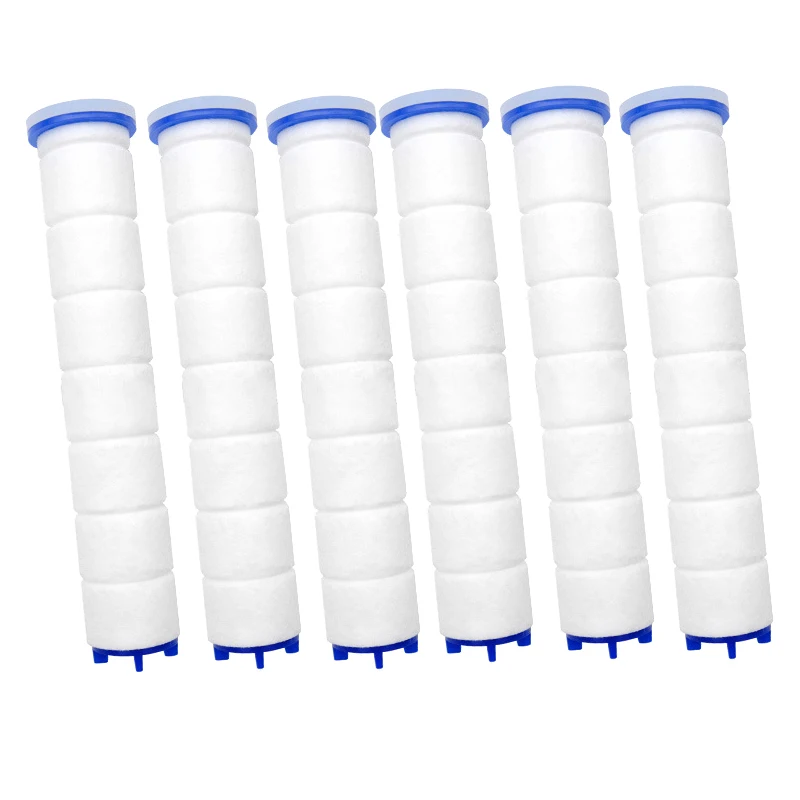 6 Pcs Of High Pressure Hand-Held Water Shower Filter Bathroom Bath Shower Filter Core Water Purification 
6 Pcs Of High Pressure Hand-Held Water Shower Filter Bathroom Bath Shower Filter Core Water Purification