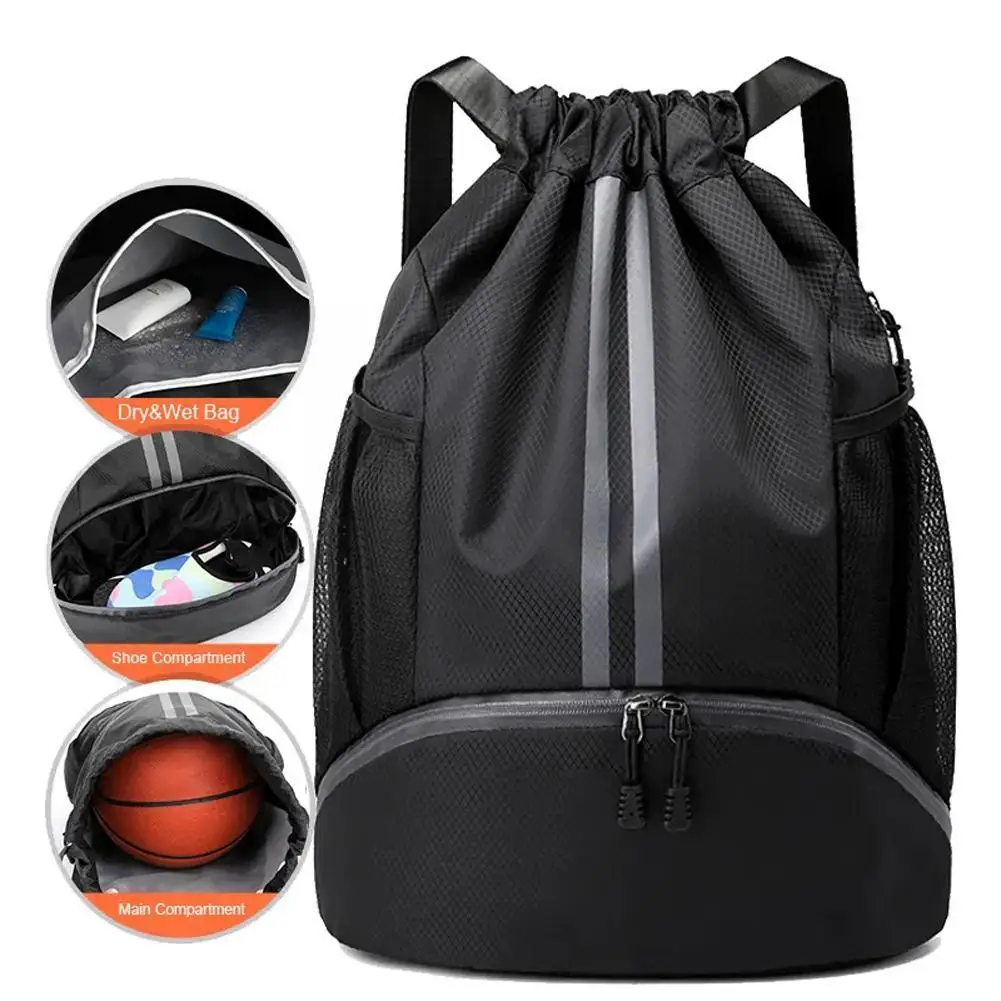 Waterproof Gym Fitness Travel Sport Bag Portable Hiking Soccer Shoulder Wet Basketball Backpack Pouch Climbing Dry Apart St S1C6
Waterproof Gym Fitness Travel Sport Bag Portable Hiking Soccer Shoulder Wet Basketball Backpack Pouch Climbing Dry Apart St S1C6