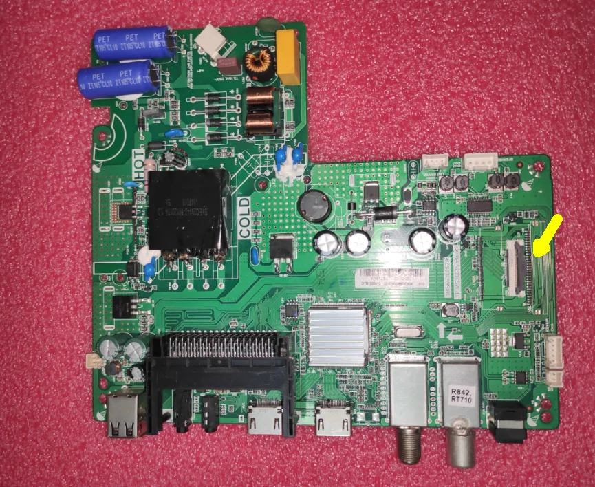 

Free shipping! TP.MS3663S.PB781 3MS663L0S2A Three in one TV motherboard There are three interfaces to check photos 2 Tuner