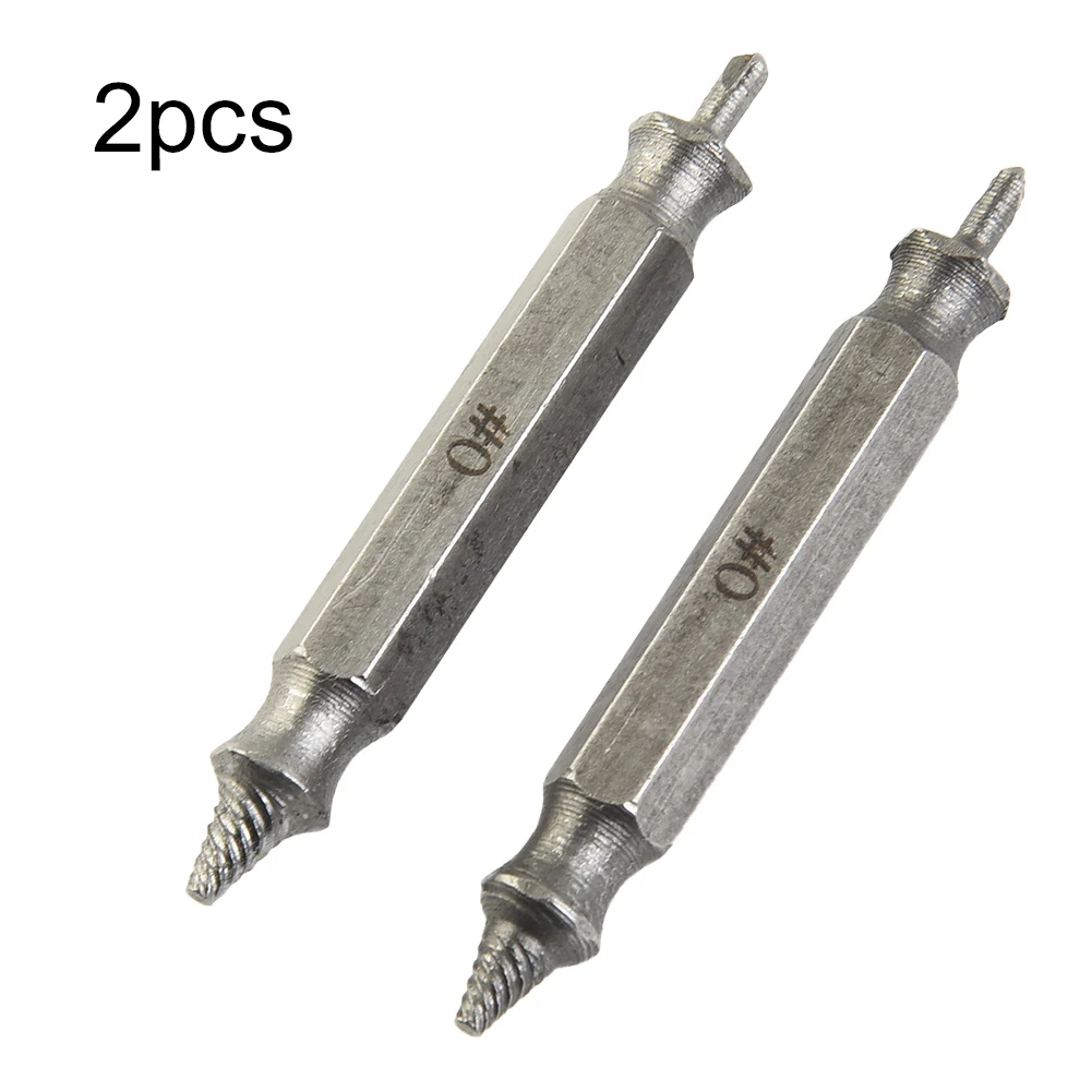 2 Pcs 2-3mm 0 Damaged Screw Extractor Drill Bit For Quick Chuck Screws Systems Broken Screws Removal Tool Accessories
2 Pcs 2-3mm 0 Damaged Screw Extractor Drill Bit For Quick Chuck Screws Systems Broken Screws Removal Tool Accessories