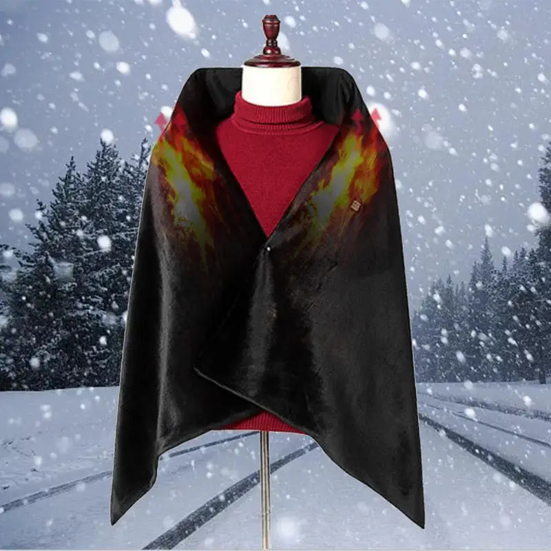 USB Heated Warm Shawl Carbon Fiber Heating Scarf Electric Blanket Winter Warm Blanket Shoulder Heating For Car Sofa Chair
USB Heated Warm Shawl Carbon Fiber Heating Scarf Electric Blanket Winter Warm Blanket Shoulder Heating For Car Sofa Chair