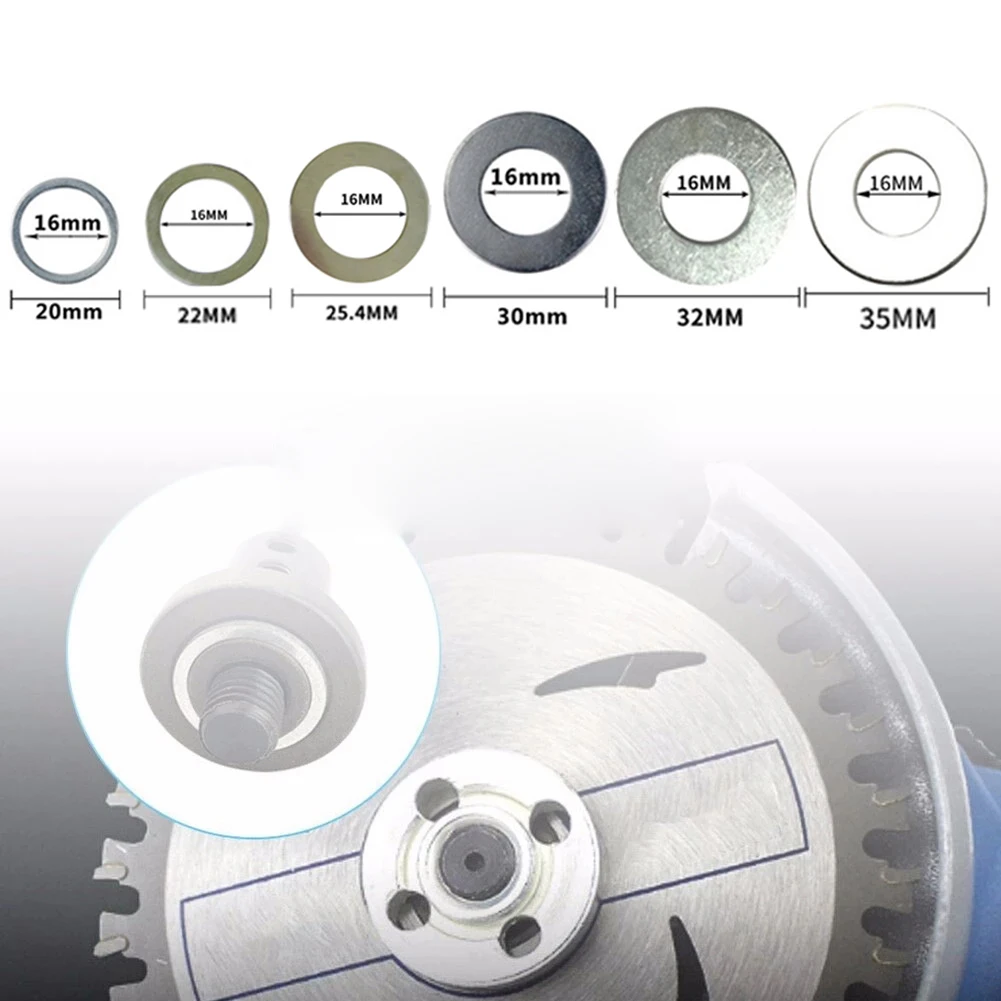 6Pcs Circular Saw Ring For Circular Saw Blade Reduction Ring Conversion Ring Set Circular Saw Ring For Circular Saw Blad
6Pcs Circular Saw Ring For Circular Saw Blade Reduction Ring Conversion Ring Set Circular Saw Ring For Circular Saw Blad