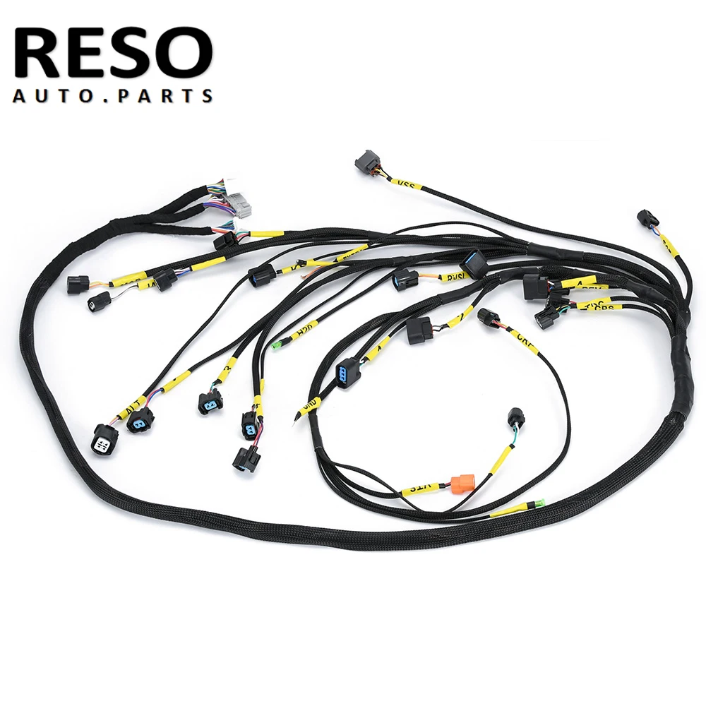 RESO K20 K24 K-Series Tucked Engine Harness For Honda Acura K-Swap Integra CRX EK EG Civic EP3 01-05 RSX 02-04 Type S
RESO K20 K24 K-Series Tucked Engine Harness For Honda Acura K-Swap Integra CRX EK EG Civic EP3 01-05 RSX 02-04 Type S