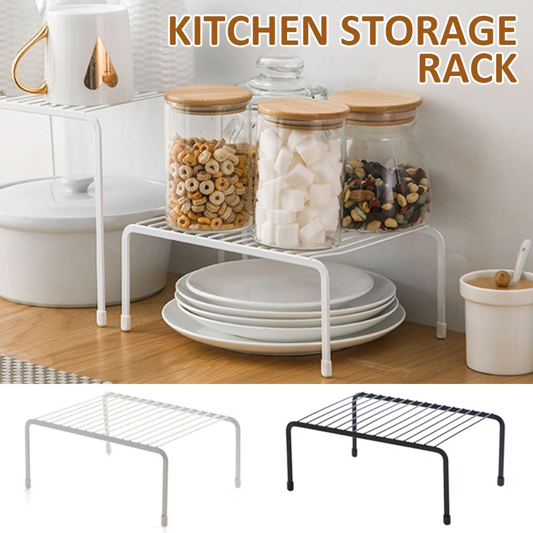 Multifunction Kitchen Storage Rack Small Size Closet Shelf Dish Drying Rack Iron Spice Holder Household Storage Tool White/black
Multifunction Kitchen Storage Rack Small Size Closet Shelf Dish Drying Rack Iron Spice Holder Household Storage Tool White/black