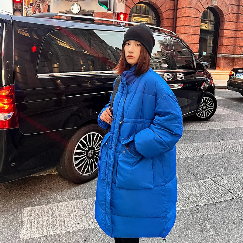 Loose Oversized Down Jacket Female Winter Clothes Women 2022 korean Fashion Stand Collar Long Parkas Thick Warm Cotton Coat
Loose Oversized Down Jacket Female Winter Clothes Women 2022 korean Fashion Stand Collar Long Parkas Thick Warm Cotton Coat