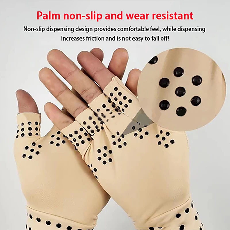 Sports Fitness Riding Joint Protection Pressure Gloves Half Finger Anti-Slip Skin Color Elastic Dispensing Gloves
Sports Fitness Riding Joint Protection Pressure Gloves Half Finger Anti-Slip Skin Color Elastic Dispensing Gloves