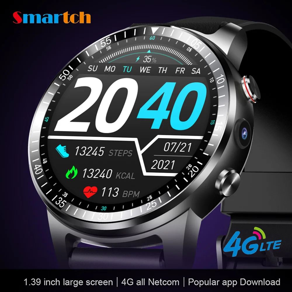 5G WiFi Dual Frequency 4G Smart Watch Full Netcom Smartwatch Man Waman Video Call GPS BT Call IPX7 Waterproof Barometer Sports
5G WiFi Dual Frequency 4G Smart Watch Full Netcom Smartwatch Man Waman Video Call GPS BT Call IPX7 Waterproof Barometer Sports