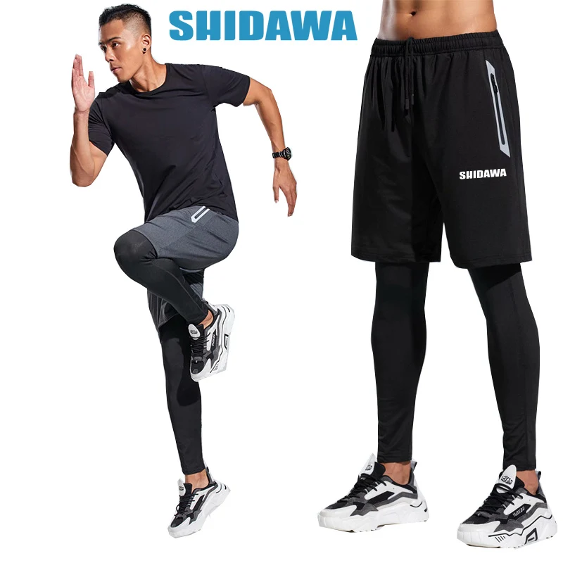 2023 Summer Men's Quick-drying Breathable Fishing Fake Two-piece Pants Tight Elastic Fitness Pants Outdoor Running Cycling Pants
2023 Summer Men's Quick-drying Breathable Fishing Fake Two-piece Pants Tight Elastic Fitness Pants Outdoor Running Cycling Pants