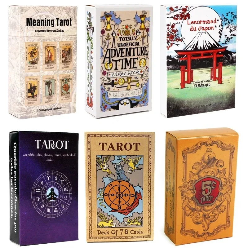 Карта Tarot версии с форматом Оракл, английская испанская серия, индикатор будущего, Fate, прогнозирование, интерактивные настольные игры, карты для игрушек, подарки
Карта Tarot версии с форматом Оракл, английская испанская серия, индикатор будущего, Fate, прогнозирование, интерактивные настольные игры, карты для игрушек, подарки