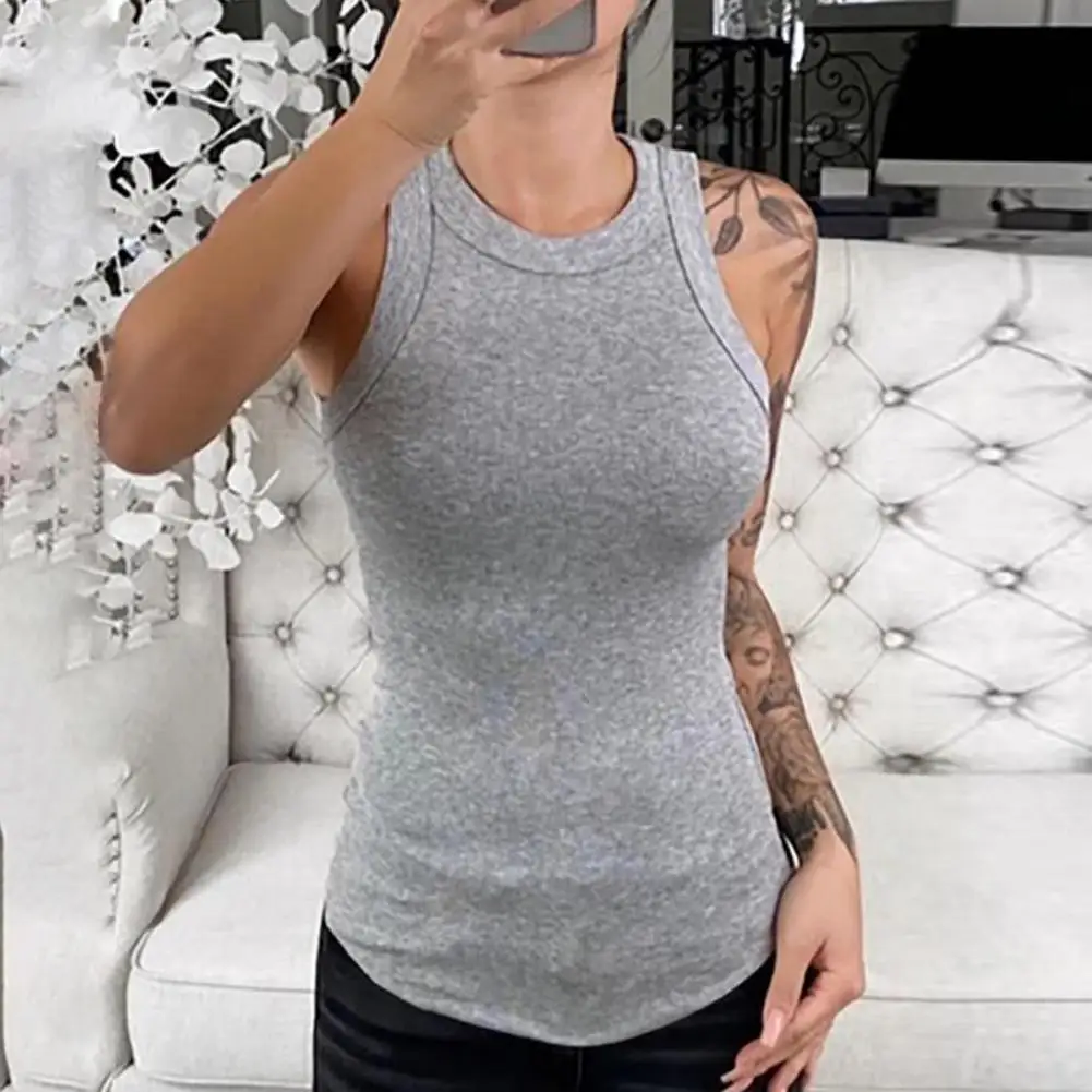 Women Vest Ribbed Vest Ribbed Slim Fit Tank Tops for Women O-neck Vest Streetwear Solid Color Bottoming Inner Wear Tops
Women Vest Ribbed Vest Ribbed Slim Fit Tank Tops for Women O-neck Vest Streetwear Solid Color Bottoming Inner Wear Tops