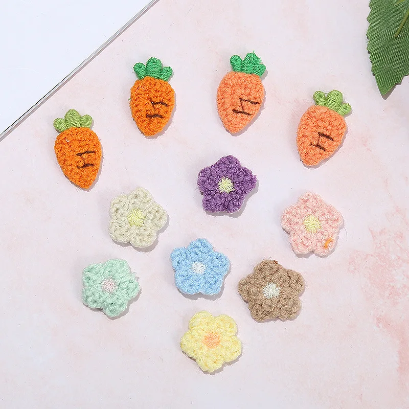 30PCS Cute Mini Carrot Flower Patch for Handmade Baby Clothes Hat Shoes Cloth Fabric Sewing Applique DIY Headwear Accessor
30PCS Cute Mini Carrot Flower Patch for Handmade Baby Clothes Hat Shoes Cloth Fabric Sewing Applique DIY Headwear Accessor
