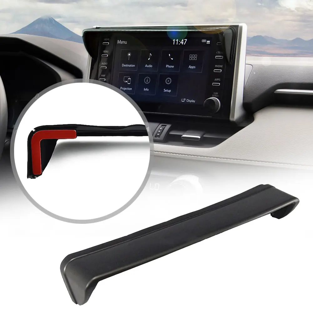 

1Pc Anti-Glare Car GPS Navigation Hood Visor Dashboard Navigation Sunshade Sun Shade Cover Parts Auto Exterior Accessories