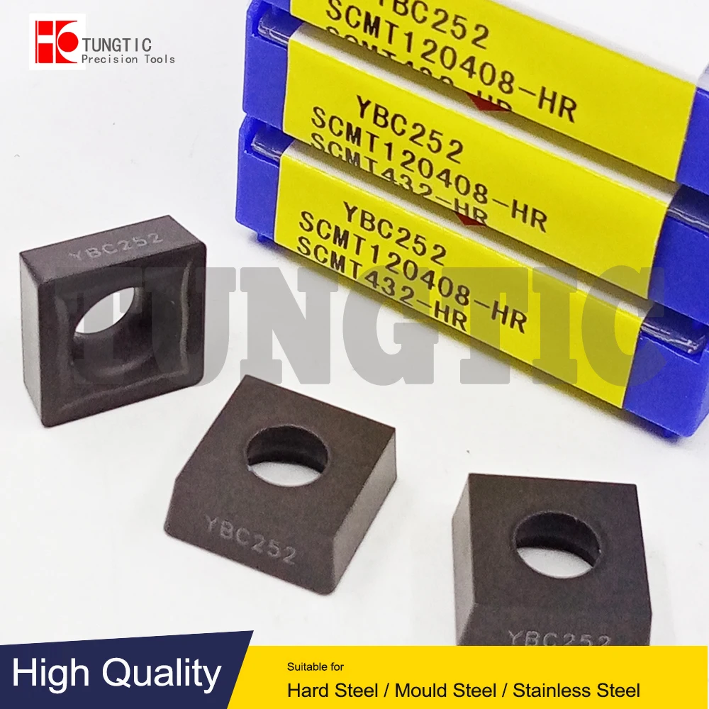 SCMT120408-HR YBC252 Milling Cutter CNC Tool Lathe Machining Tools Lathe Cutting Tool Metal Turning Tools Inserts SCMT 120408
SCMT120408-HR YBC252 Milling Cutter CNC Tool Lathe Machining Tools Lathe Cutting Tool Metal Turning Tools Inserts SCMT 120408