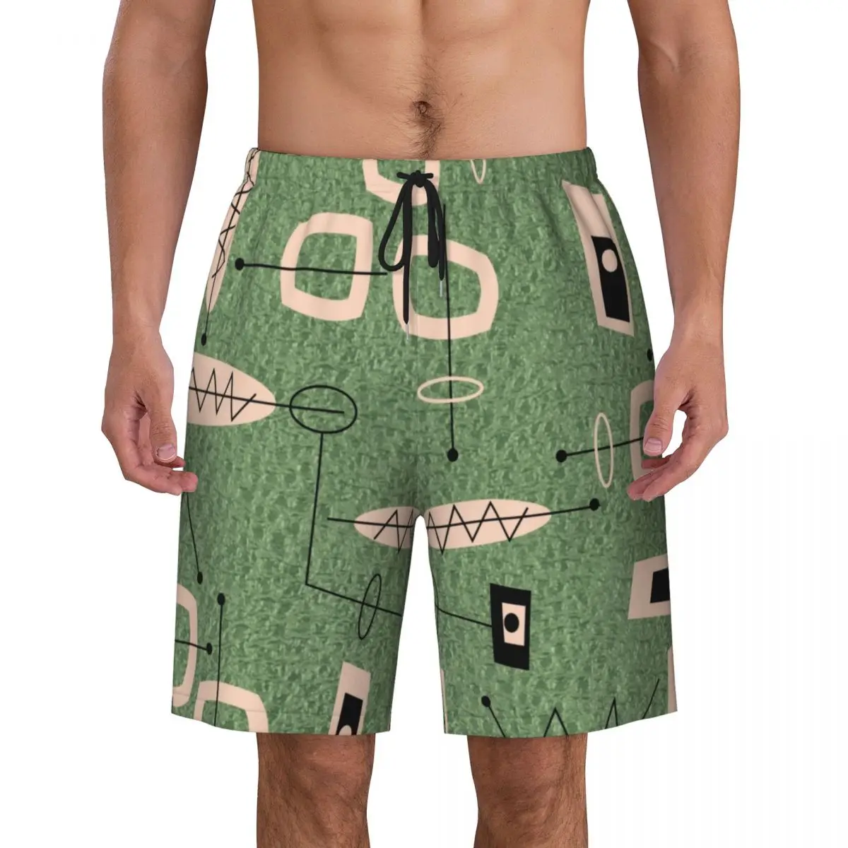 Mid Century Modern Abstract Atomic Age Boardshorts Quick Dry Board Shorts Minimalist Geometric Swim Trunks Custom Swimwear Suits
Mid Century Modern Abstract Atomic Age Boardshorts Quick Dry Board Shorts Minimalist Geometric Swim Trunks Custom Swimwear Suits