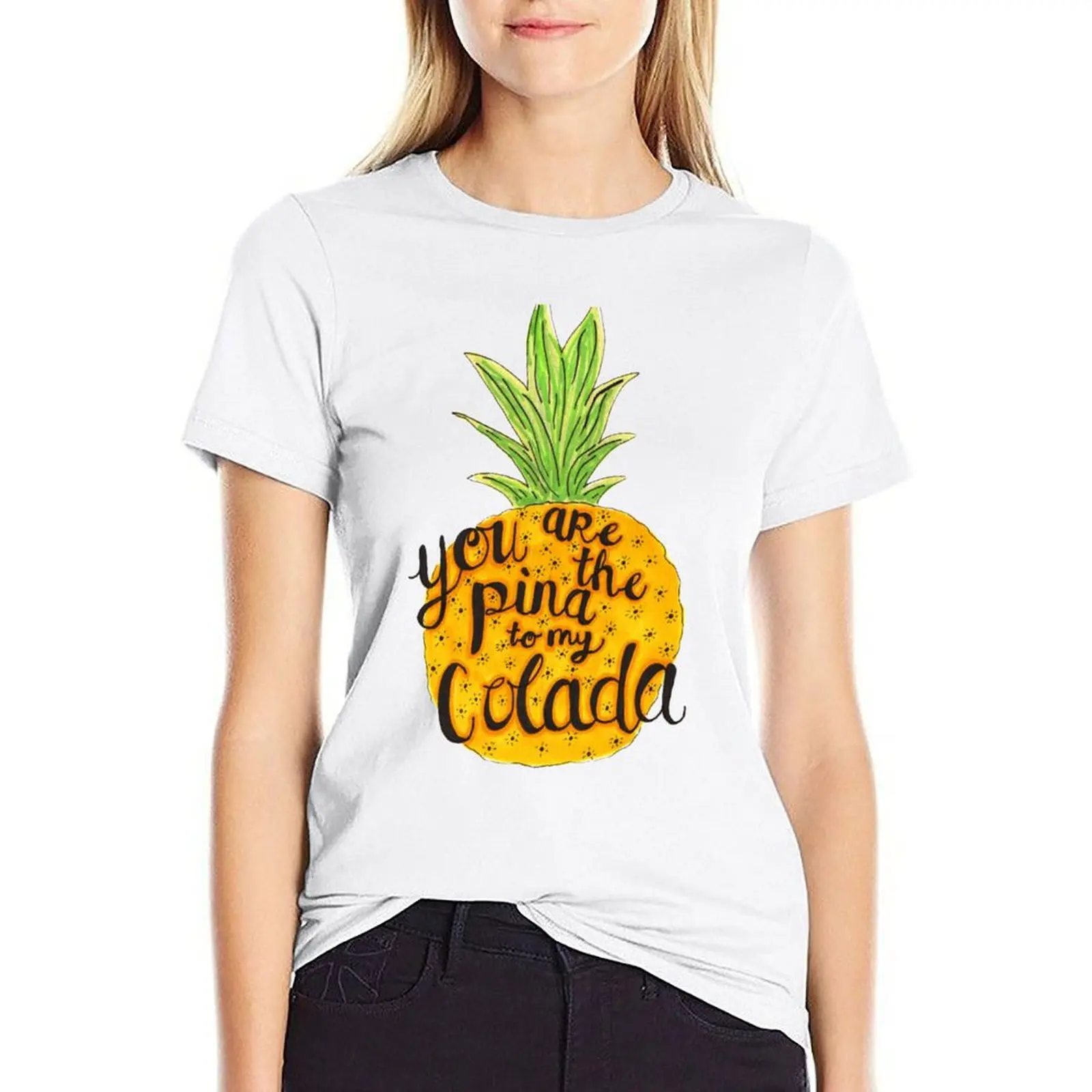 Футболка Pina to your Colada, забавная рубашка с принтом животных для девочек, женская одежда, футболки в западном стиле для женщин
Футболка Pina to your Colada, забавная рубашка с принтом животных для девочек, женская одежда, футболки в западном стиле для женщин
