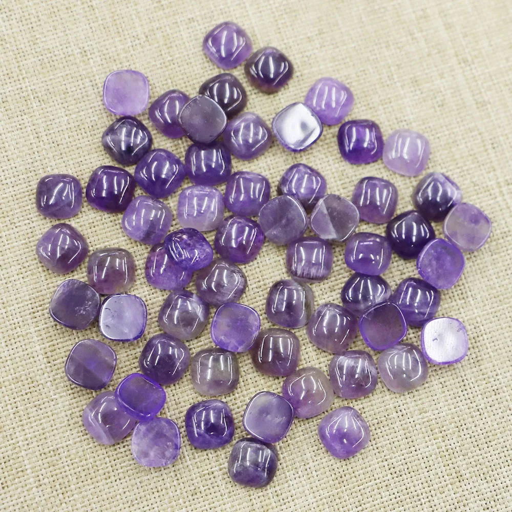 9MM Natural Stone Amethyst Non-porous Ornament Square Beads Jewelry Charms Necklaces Bracelet Making Accessories Gems Gift 30Pcs
9MM Natural Stone Amethyst Non-porous Ornament Square Beads Jewelry Charms Necklaces Bracelet Making Accessories Gems Gift 30Pcs