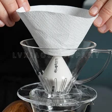 Lilydrip Coffee Dripper V60 Filter Cup Speed Up Brewing and Holding Brewing Temperature Improve Extraction Rate
Lilydrip Coffee Dripper V60 Filter Cup Speed Up Brewing and Holding Brewing Temperature Improve Extraction Rate