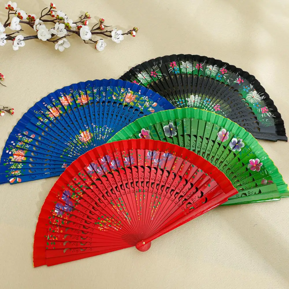 Folding Fan Hollow Out Double-sided Craft Gift Dancing Fan Printing Wood Spanish Hand Fan Party Supplies Home Decoration
Folding Fan Hollow Out Double-sided Craft Gift Dancing Fan Printing Wood Spanish Hand Fan Party Supplies Home Decoration