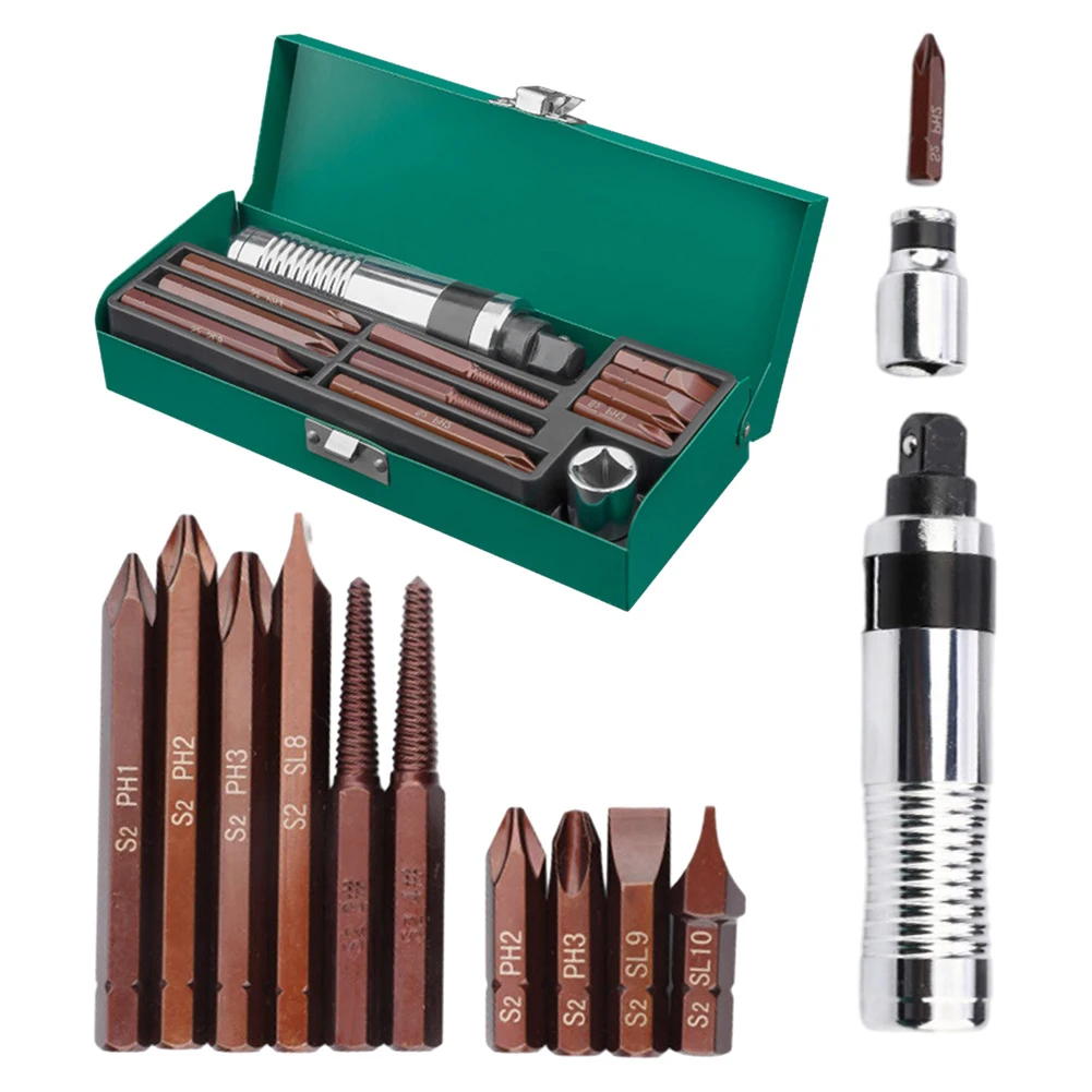 35-80mm Impact Screwdriver Bits Set Multifunctional Heavy Duty Shock Non-Slip 1/2 Driver Hand Tool New In
35-80mm Impact Screwdriver Bits Set Multifunctional Heavy Duty Shock Non-Slip 1/2 Driver Hand Tool New In
