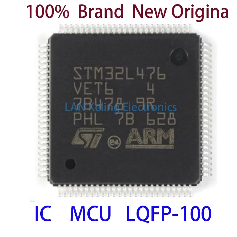 STM32L476VET6 STM STM32L STM32L476 STM32L476VE STM32L476VET 100% Brand New Original IC MCU LQFP-100 chip
STM32L476VET6 STM STM32L STM32L476 STM32L476VE STM32L476VET 100% Brand New Original IC MCU LQFP-100 chip
