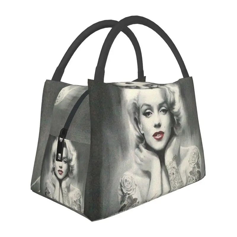 Marilyns Monroe Insulated Lunch Bags for Women Waterproof Actress Model Cooler Thermal Lunch Box Office Picnic Travel
Marilyns Monroe Insulated Lunch Bags for Women Waterproof Actress Model Cooler Thermal Lunch Box Office Picnic Travel