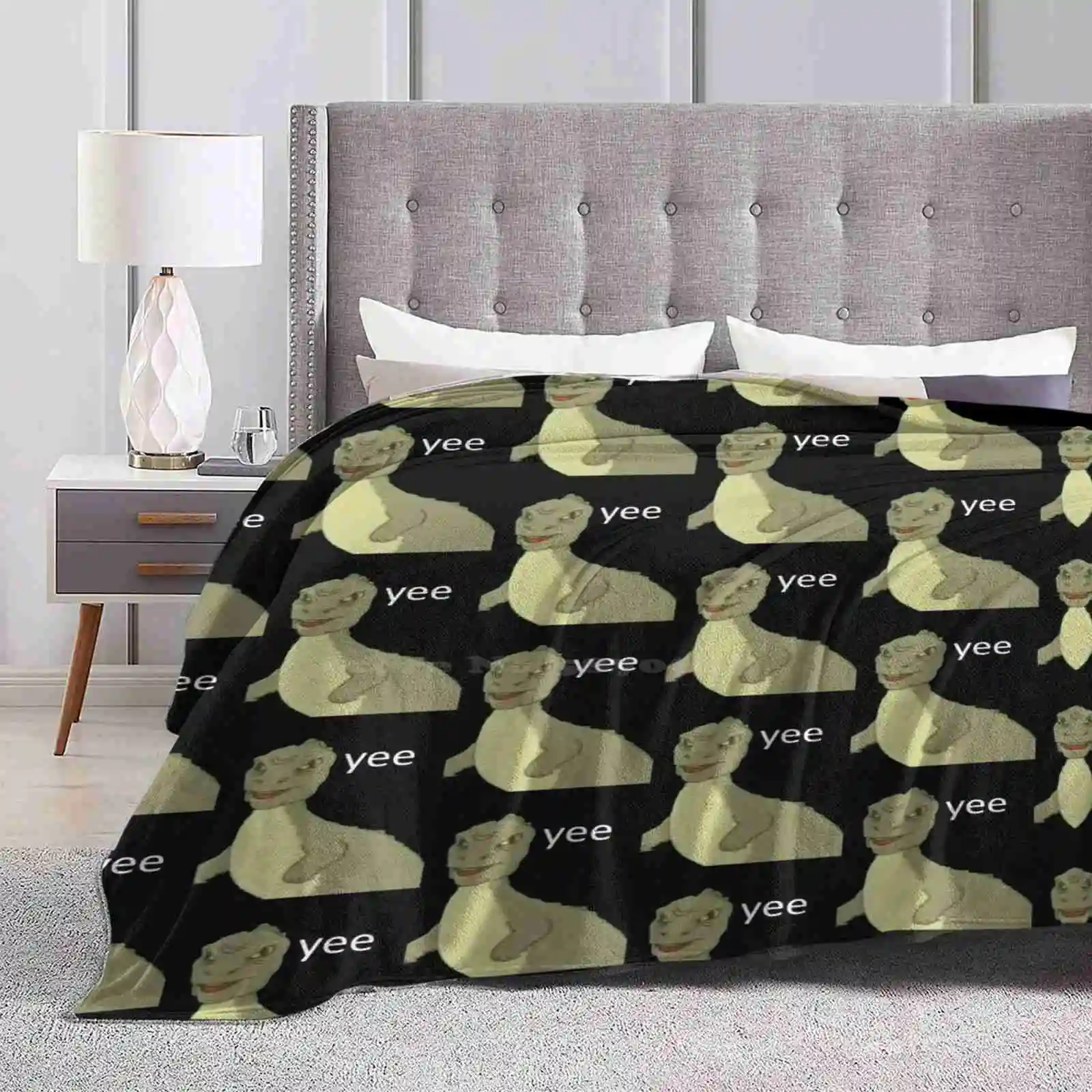 

Yee [ Dinosaur Maym : ^ ) ] (версия 1, качество видео, Белый текст) самый продаваемый комнатный домашний фланелевый одеяло мем
