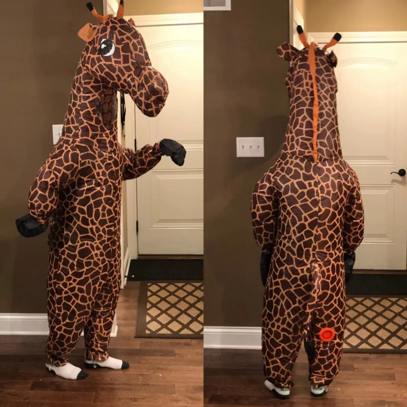 

Simbaok inflatable giraffe costume Purim Halloween party costume adult cosplay suit fantasy woman Carnival cosplay costume