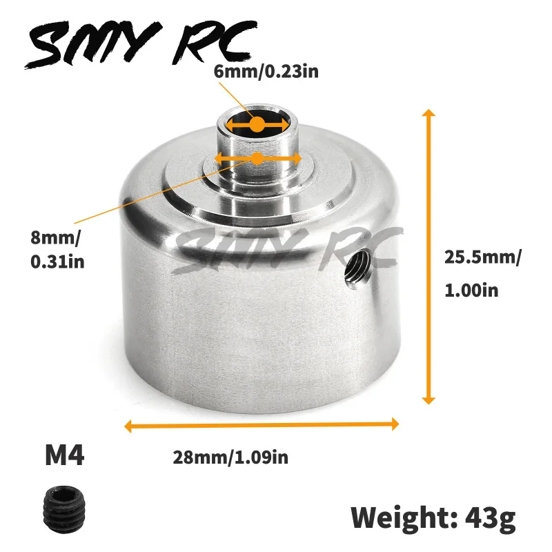 RC car Differential housing stainless steel Parts For TEKNO MT410 ET48.3 410.3 RZ013 RC Car DIY Upgrade Accessories Replacement
RC car Differential housing stainless steel Parts For TEKNO MT410 ET48.3 410.3 RZ013 RC Car DIY Upgrade Accessories Replacement