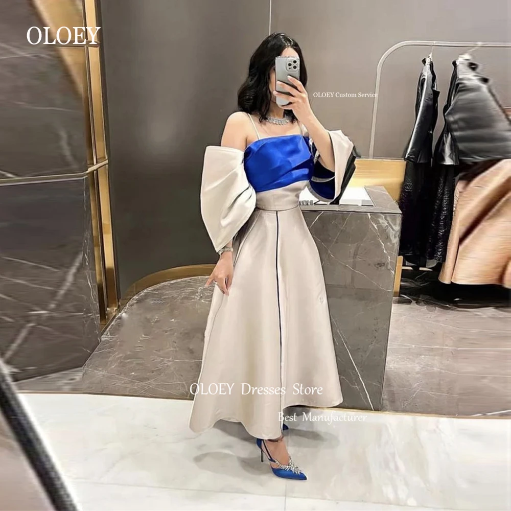 OLOEY Vintage A Line Saudi Arabic Women Evening Party Dresses Spaghetti Straps Off the Shoulder Ankle Length Prom Gowns Formal
OLOEY Vintage A Line Saudi Arabic Women Evening Party Dresses Spaghetti Straps Off the Shoulder Ankle Length Prom Gowns Formal