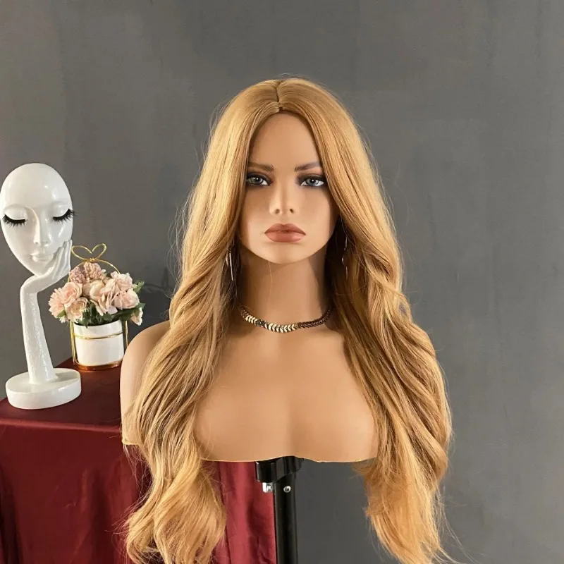 

Realistic African American Female Mannequin Doll Head with Shoulders Manikin Dummy Head Bust for Wig and Jewelry Display