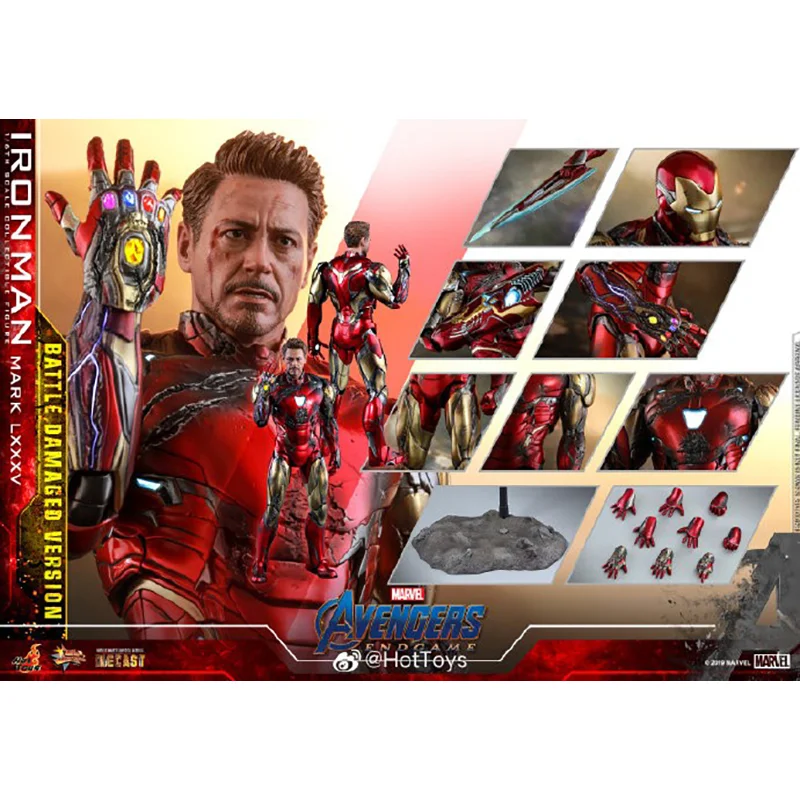 Hottoys MMS543 1/6 Avengers 4-Endgame-Iron Man MK85 Battle Damaged Anime Figure Model Collecile Action Toys
Hottoys MMS543 1/6 Avengers 4-Endgame-Iron Man MK85 Battle Damaged Anime Figure Model Collecile Action Toys