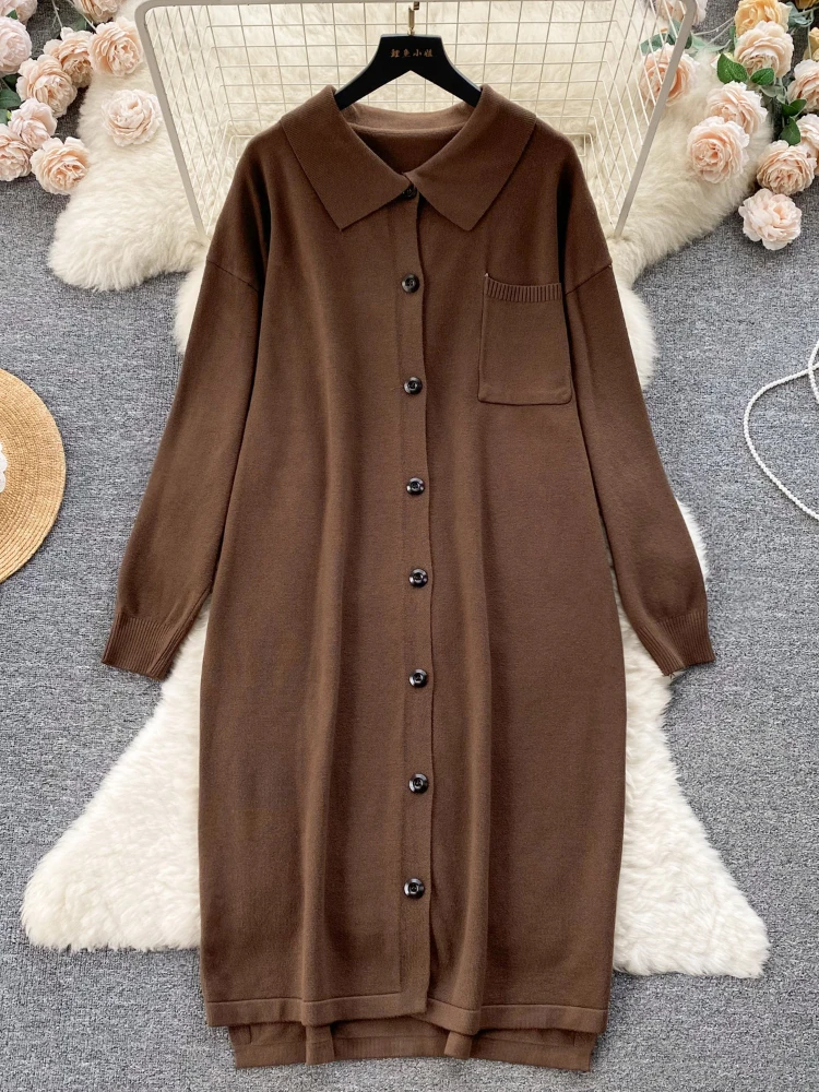 Aibeautyer New Casual Spring Summer Solid Slim Button Full Lady Dress A Line Turndown Collar Single Breasted Women Dresses
Aibeautyer New Casual Spring Summer Solid Slim Button Full Lady Dress A Line Turndown Collar Single Breasted Women Dresses