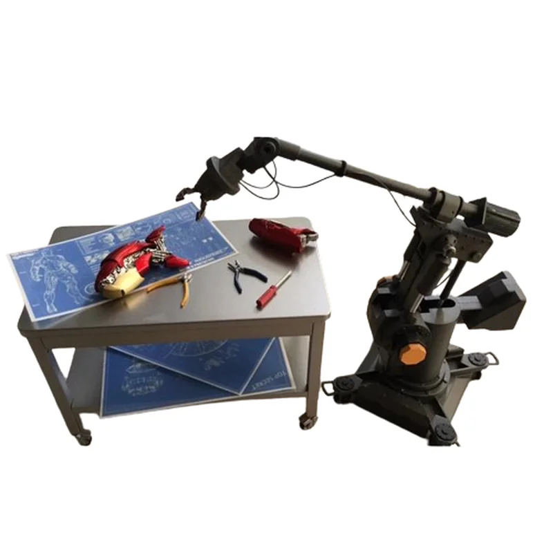 New 2goodco 1/12 Demounting Table 6 "iron Man Cs Tony Workbench Robot Arm Debugging Table Boxed Gift
New 2goodco 1/12 Demounting Table 6 "iron Man Cs Tony Workbench Robot Arm Debugging Table Boxed Gift