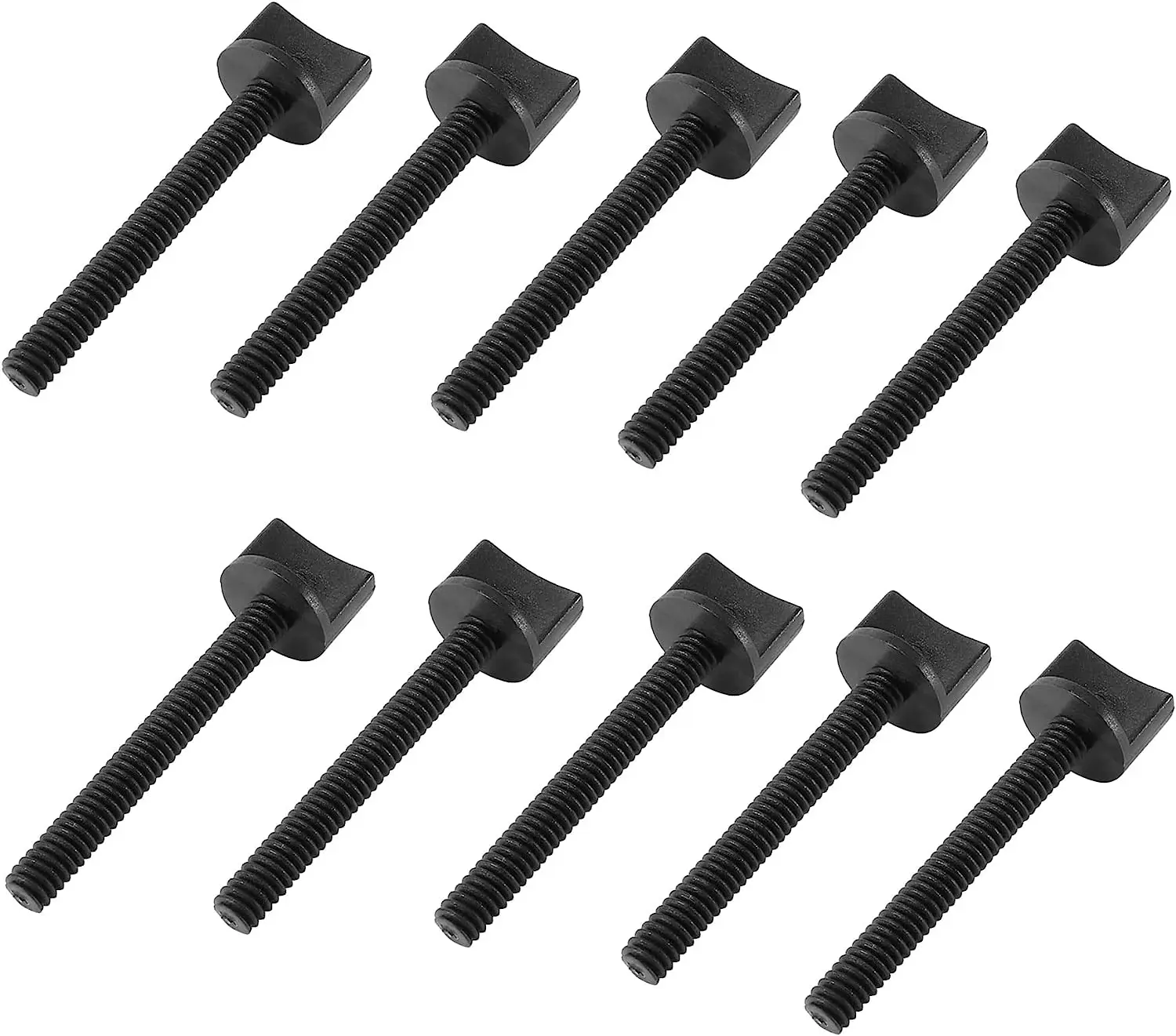 Keszoox 1/4" x 2 Inches Thumb Screw Bolt Hand Driven Spade Plastic Screws British Standard Thread for RC Model Aircraft 10 Pcs
Keszoox 1/4" x 2 Inches Thumb Screw Bolt Hand Driven Spade Plastic Screws British Standard Thread for RC Model Aircraft 10 Pcs
