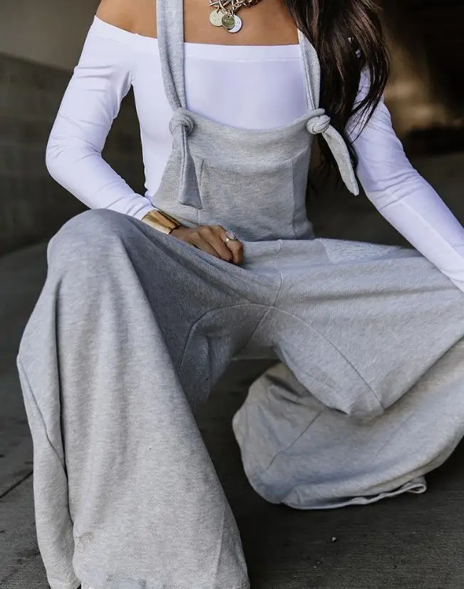 Women Fashion Jumpsuit 2024 Spring Summer Latest Casual Contrast Color Patchwork Wide Leg Suspender Romper Urban Style Bodysuit
Women Fashion Jumpsuit 2024 Spring Summer Latest Casual Contrast Color Patchwork Wide Leg Suspender Romper Urban Style Bodysuit
